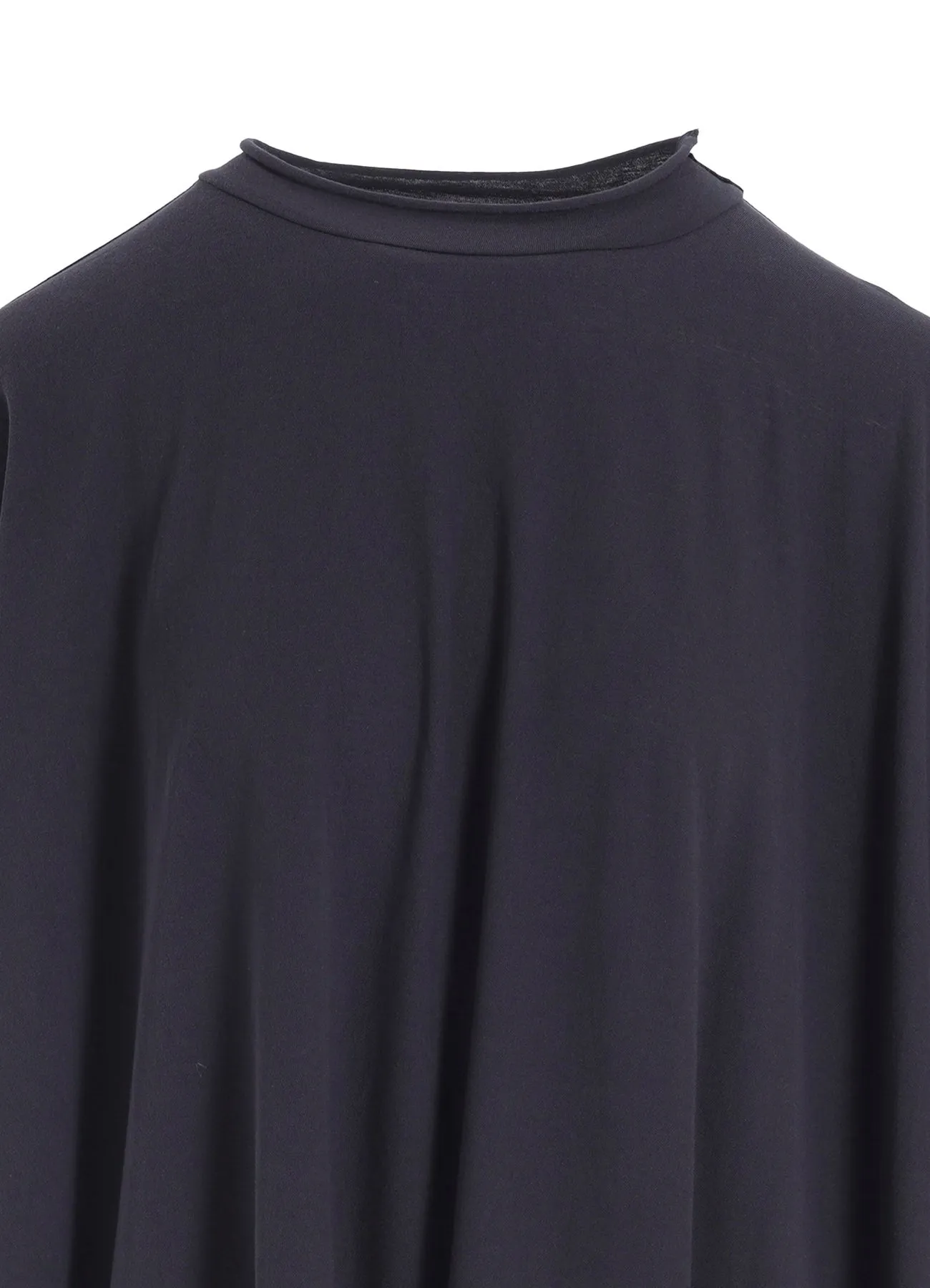 HARD-TWISTED JERSEY ASYMMETRIC DOLMAN T sold by Yohji Yamamoto product image thumbnail 5
