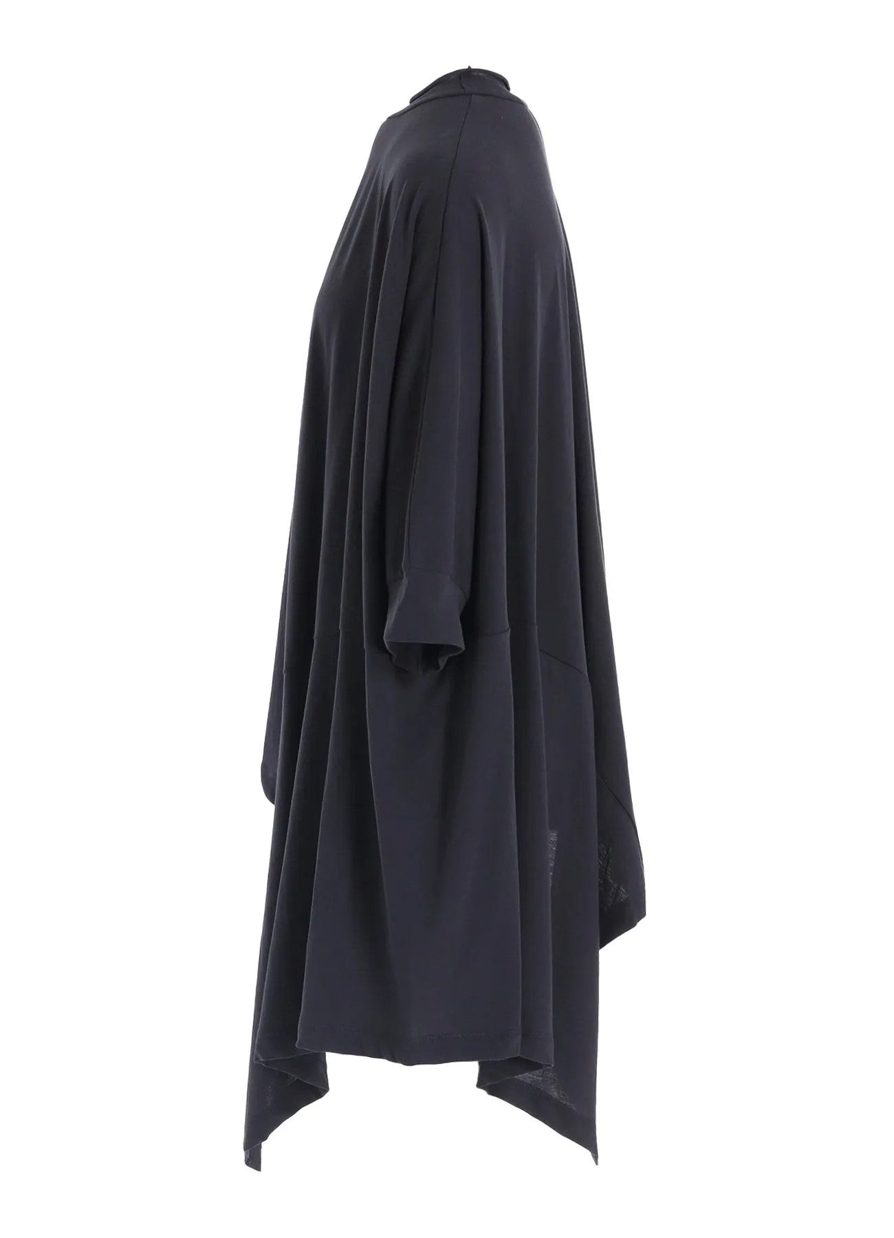 HARD-TWISTED JERSEY ASYMMETRIC DOLMAN T sold by Yohji Yamamoto product image thumbnail 3