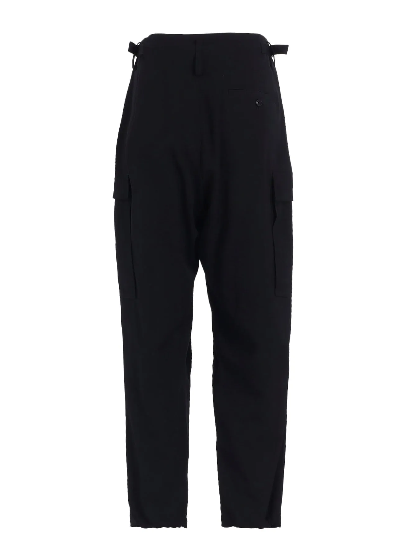 WOOL GABARDINE CARGO PANTS sold by Yohji Yamamoto product image thumbnail 3