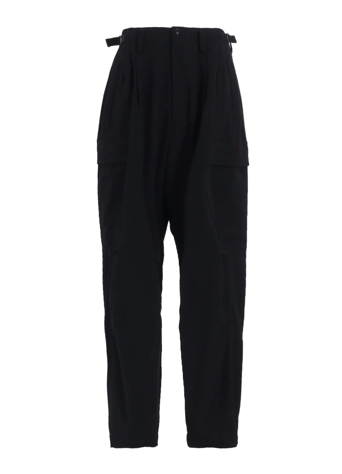 WOOL GABARDINE CARGO PANTS sold by Yohji Yamamoto product image thumbnail 2