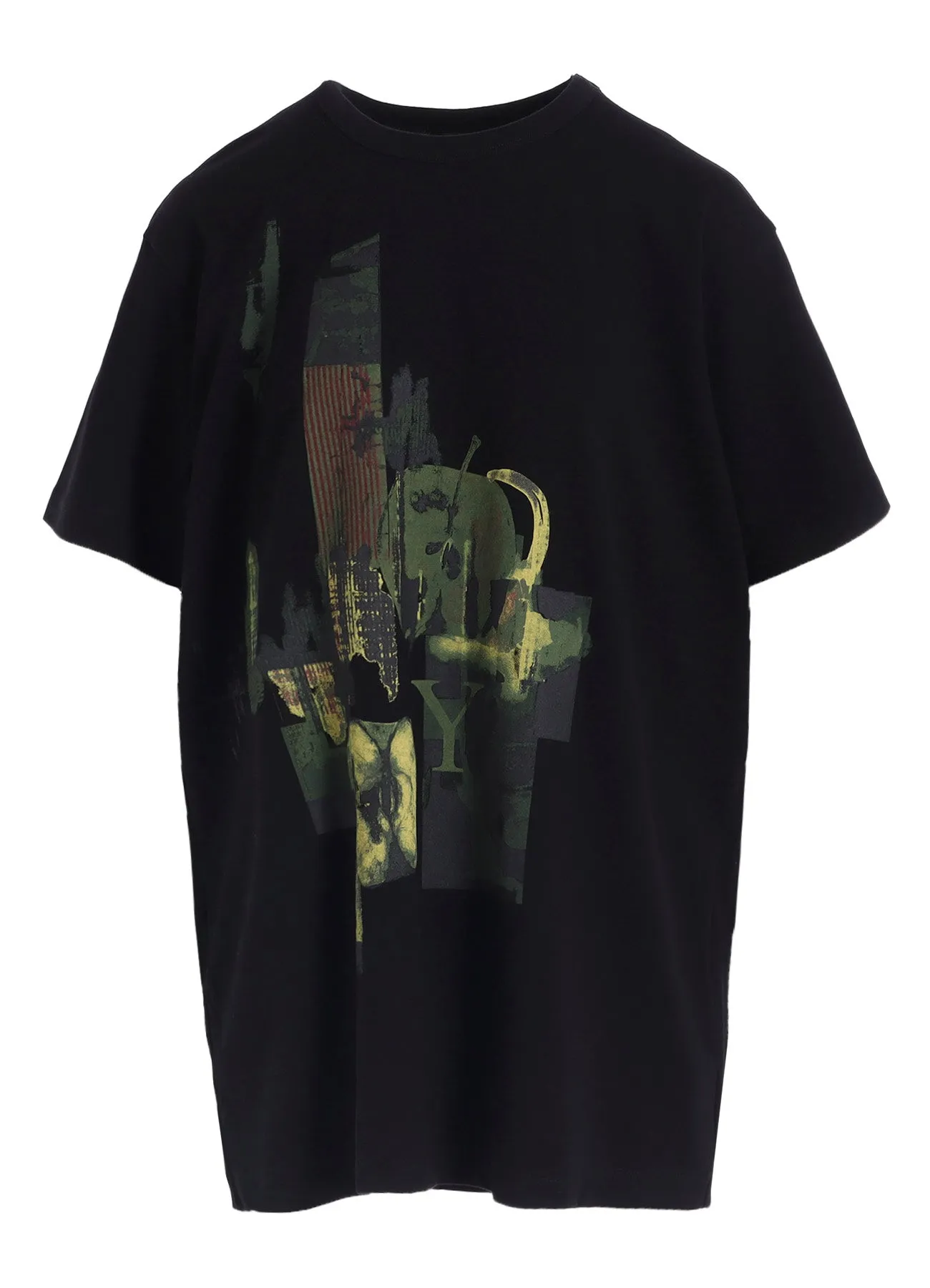 FRUIT PRINT GRAPHIC HALF SLEEVE T sold by Yohji Yamamoto product image thumbnail 2