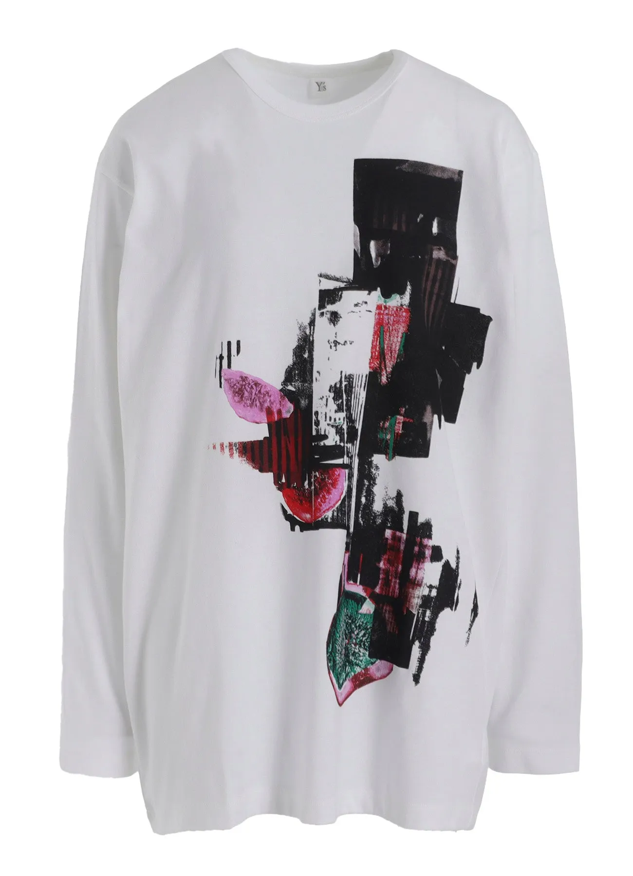 FRUIT PRINT GRAPHIC LONG SLEEVE T sold by Yohji Yamamoto product image thumbnail 2