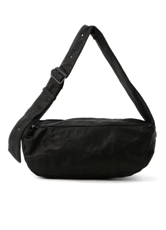 SOFT LEATHER BOX SHOULDER BAG sold by Yohji Yamamoto