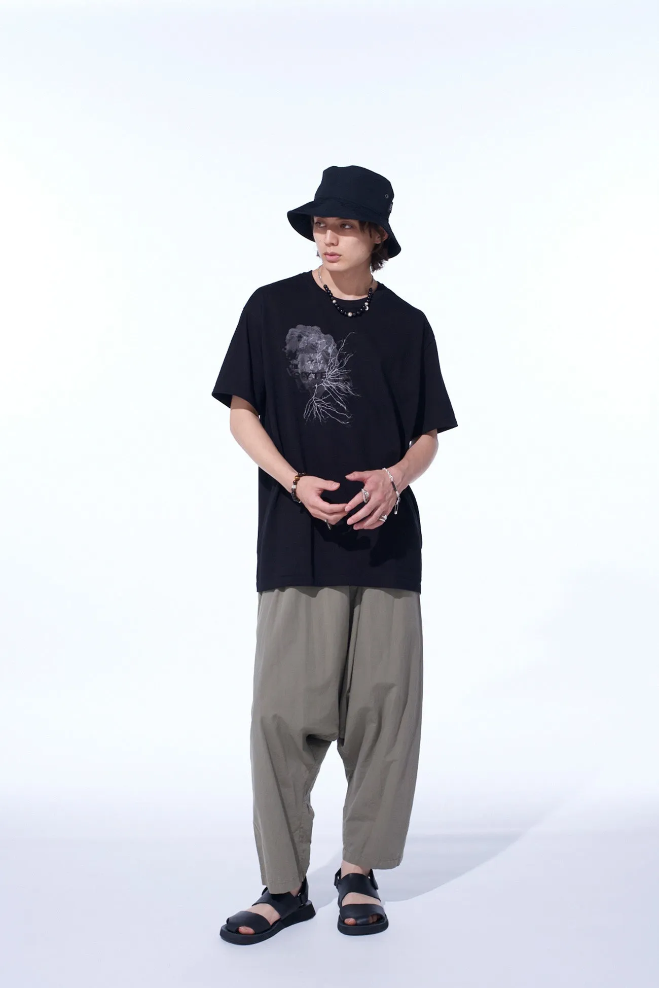 GRAPHIC T-SHIRT -SCULPTURE- sold by Yohji Yamamoto product image thumbnail 2