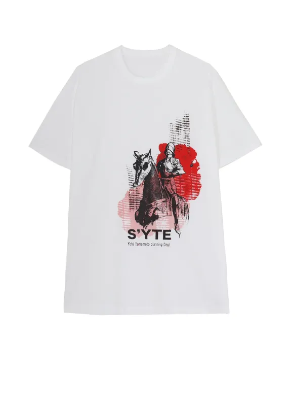 GRAPHIC T-SHIRT -KNIGHT- sold by Yohji Yamamoto