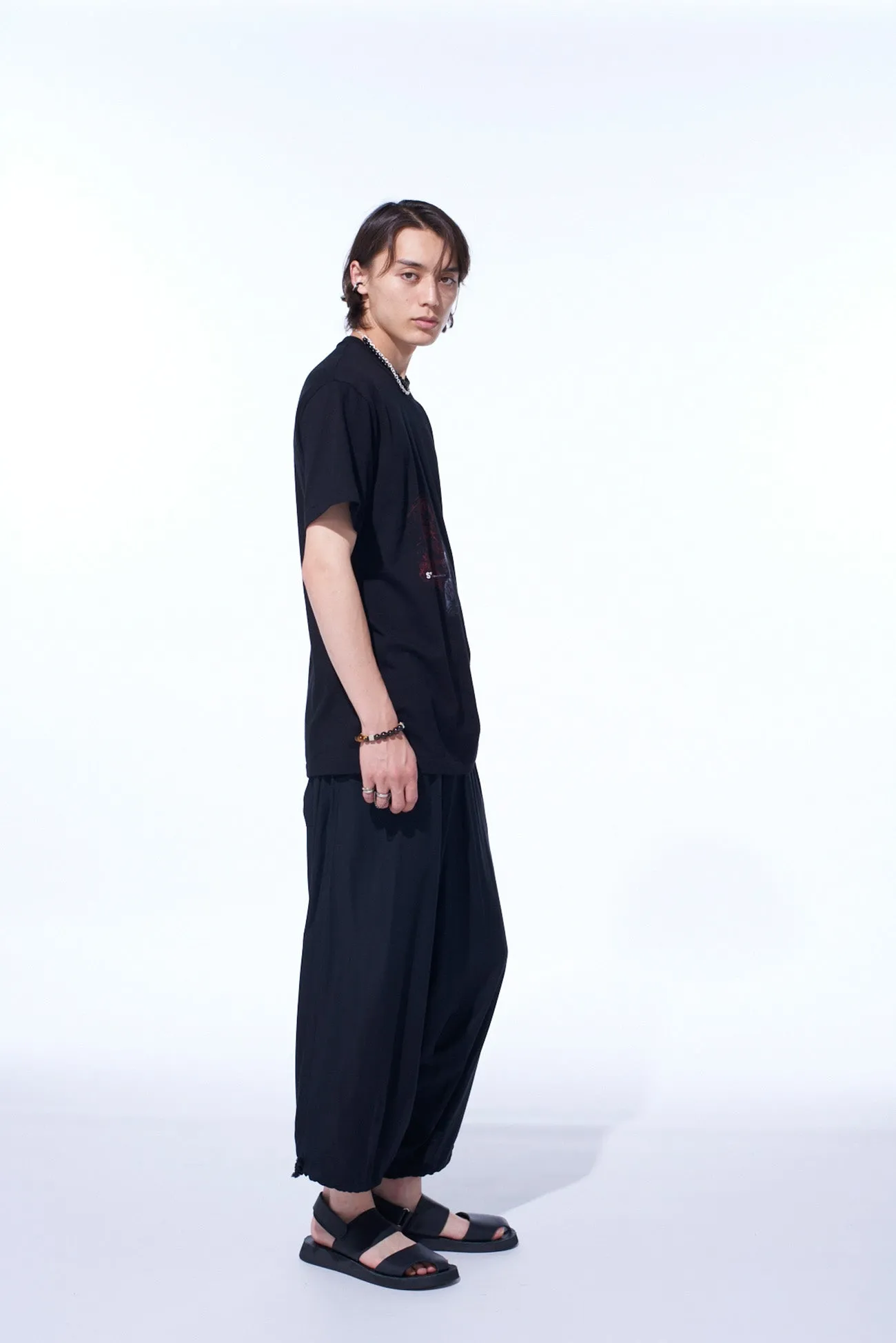 GRAPHIC T-SHIRT -SAD WOMAN- sold by Yohji Yamamoto product image thumbnail 5