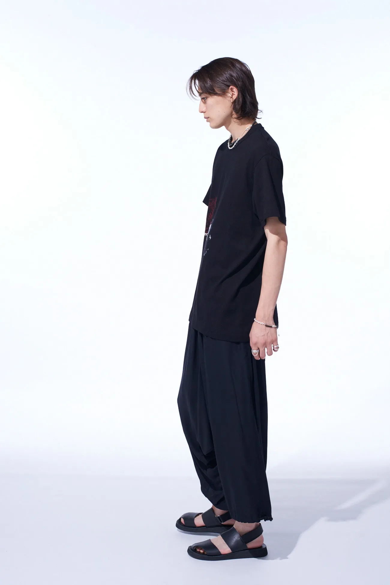 GRAPHIC T-SHIRT -SAD WOMAN- sold by Yohji Yamamoto product image thumbnail 3