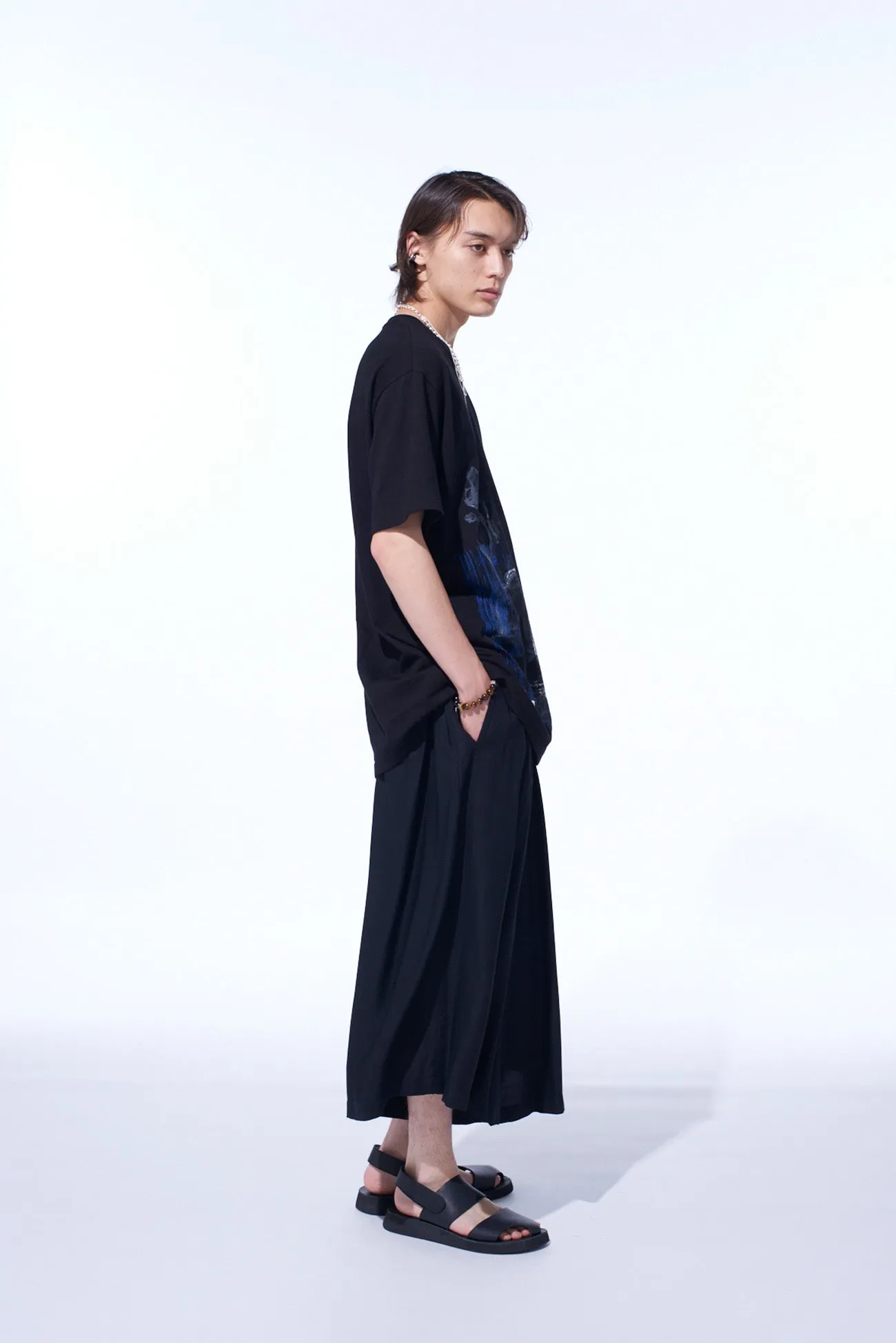 GRAPHIC T-SHIRT -STATUE- sold by Yohji Yamamoto product image thumbnail 5