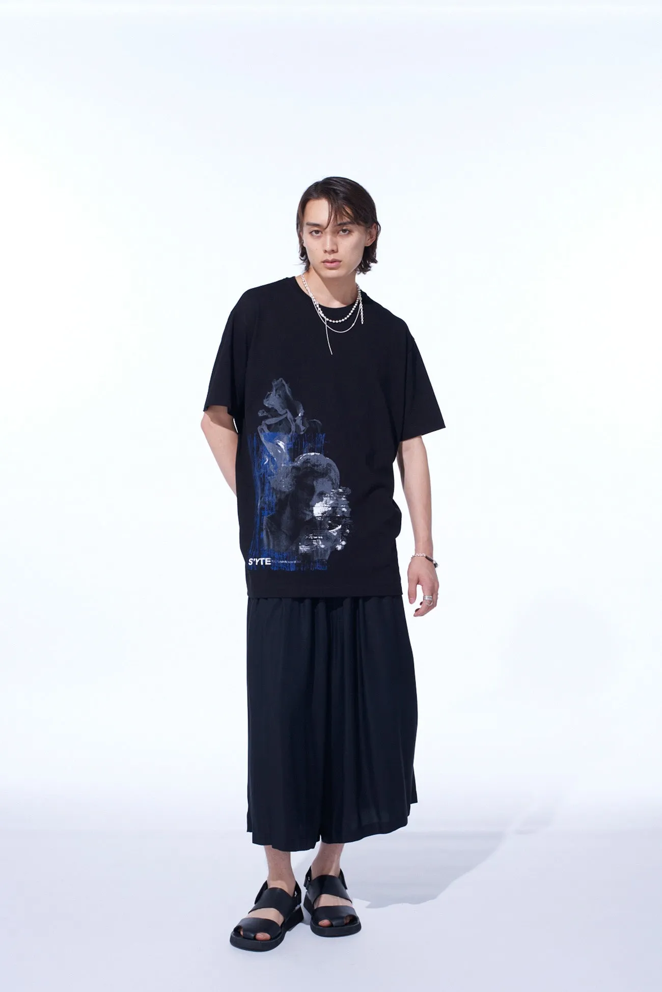 GRAPHIC T-SHIRT -STATUE- sold by Yohji Yamamoto product image thumbnail 2