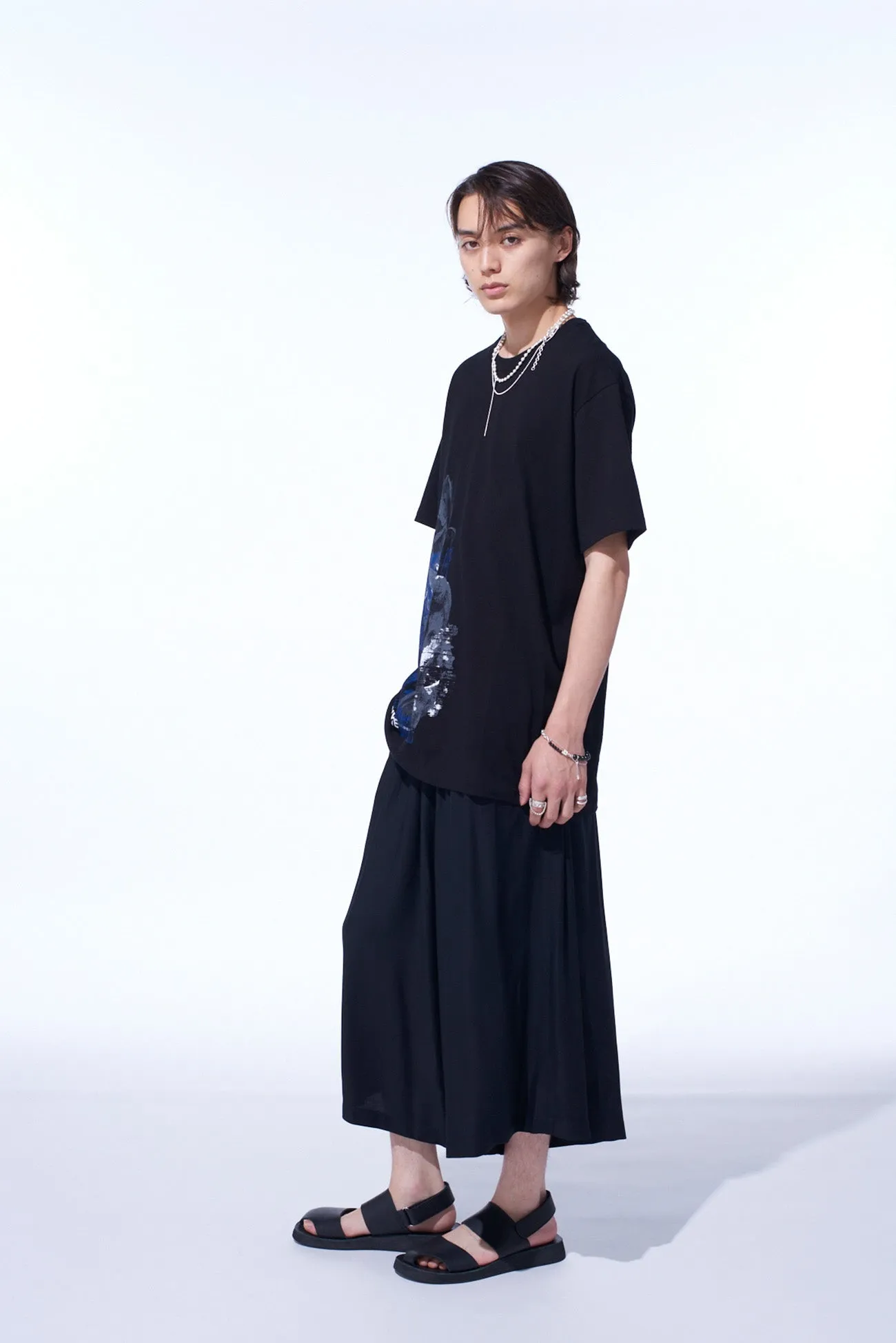 GRAPHIC T-SHIRT -STATUE- sold by Yohji Yamamoto product image thumbnail 3