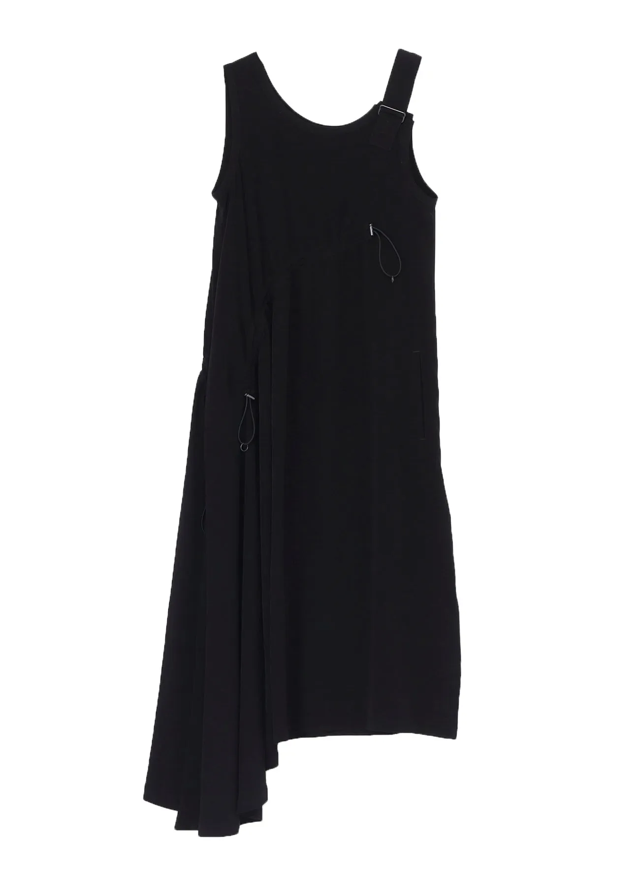 CREPE DE CHINE SLEEVELESS DRESS sold by Yohji Yamamoto product image thumbnail 2