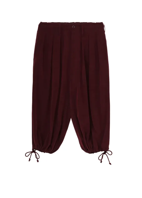 CREPE DE CHINE BALLOON PANTS sold by Yohji Yamamoto