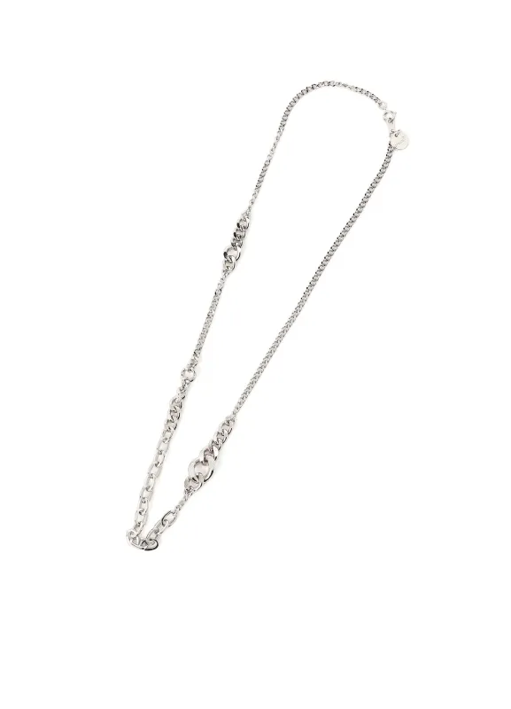 BRASS MIXED CHAIN NECKLACE sold by Yohji Yamamoto