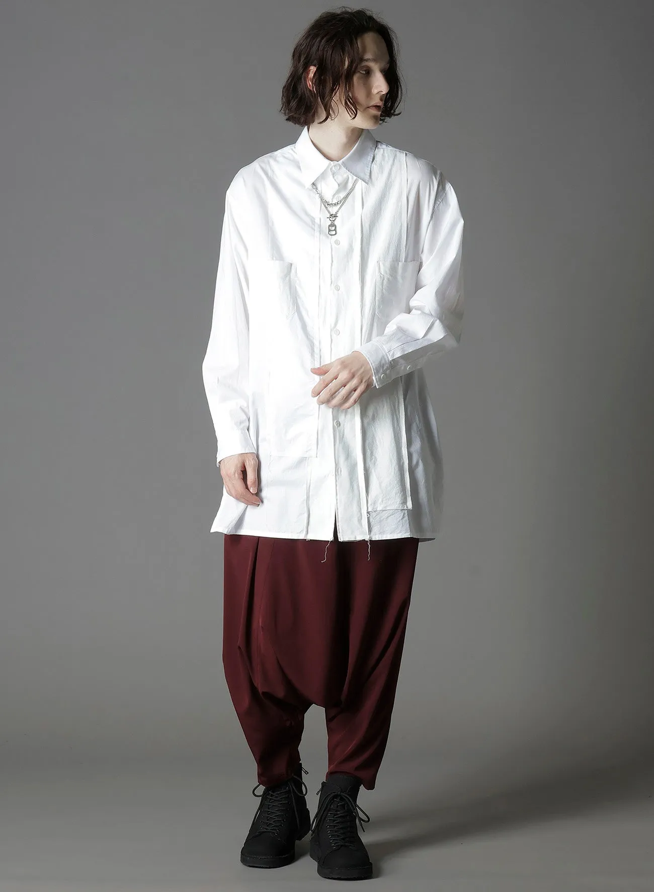 BRASS PULL TAB NECKLACE sold by Yohji Yamamoto product image thumbnail 3