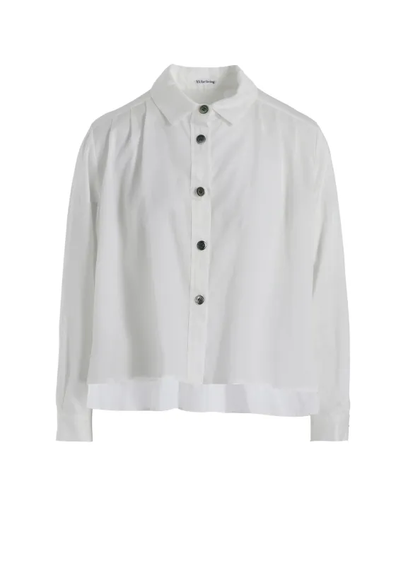 80/1 COTTON SATIN SHIRT sold by Yohji Yamamoto
