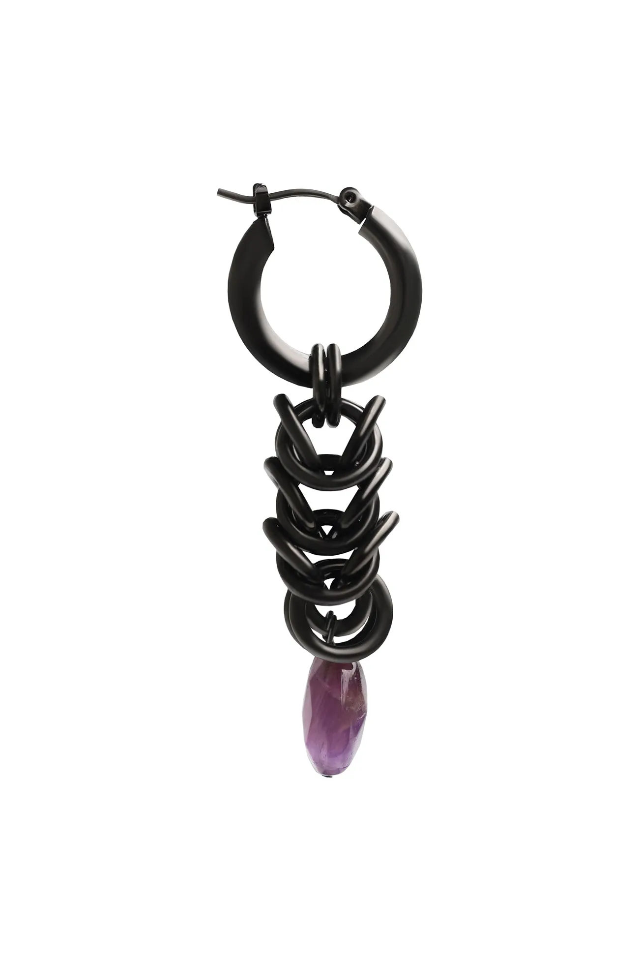 BRASS GM/AMET PUNKMAIL EARRING sold by Yohji Yamamoto product image thumbnail 3