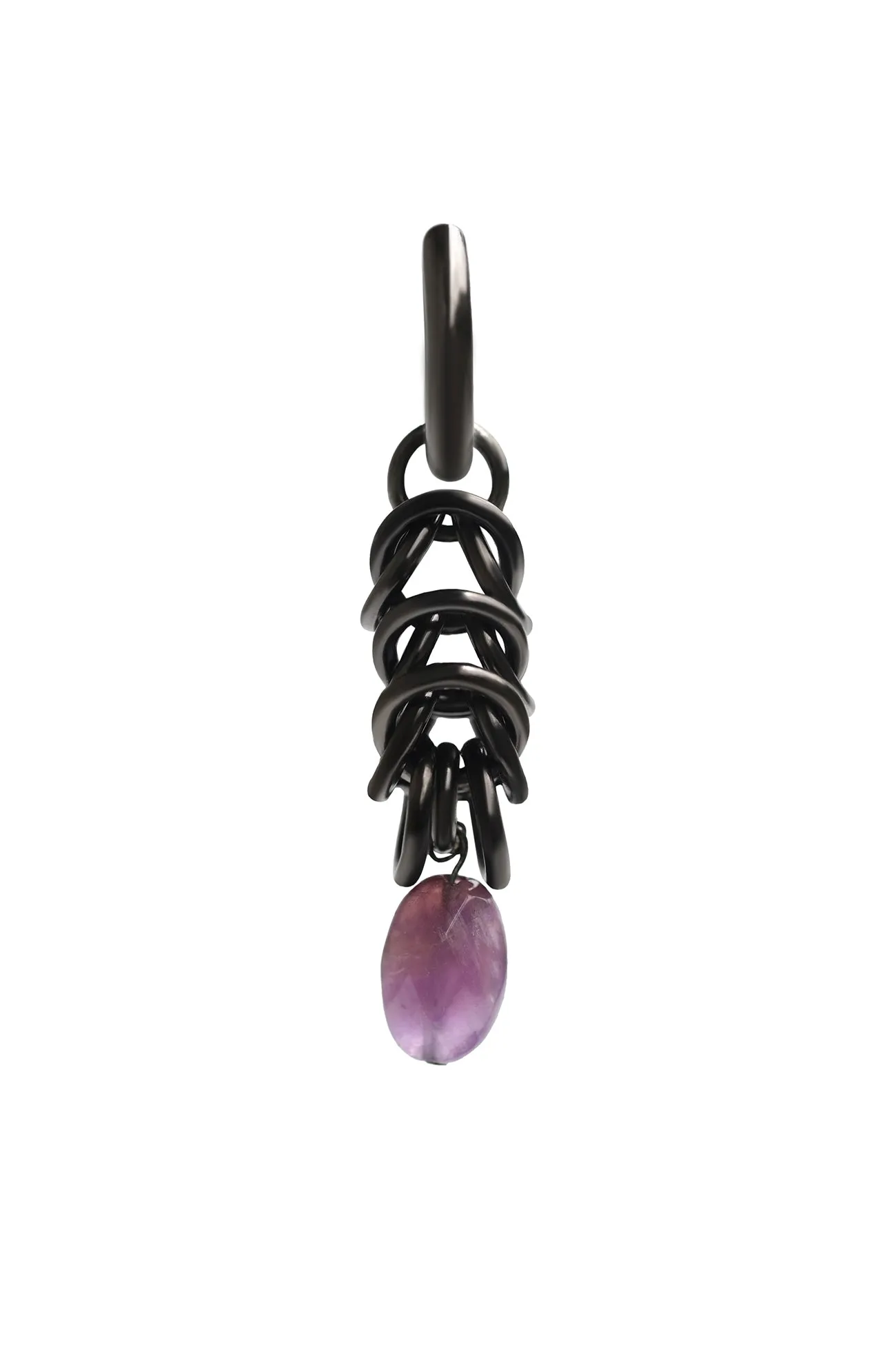 BRASS GM/AMET PUNKMAIL EARRING sold by Yohji Yamamoto product image thumbnail 2