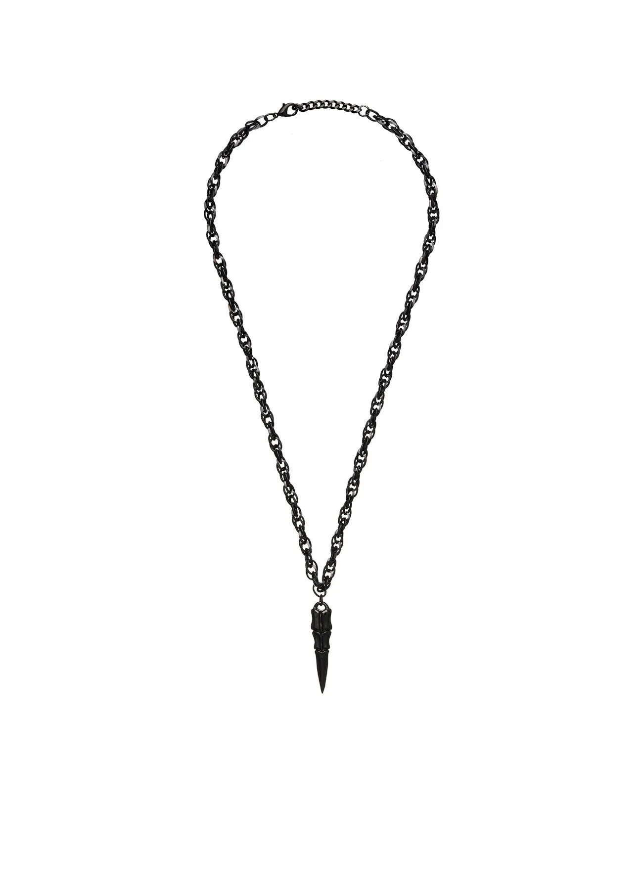 BRASS GUN METAL VENOM PENDANT sold by Yohji Yamamoto