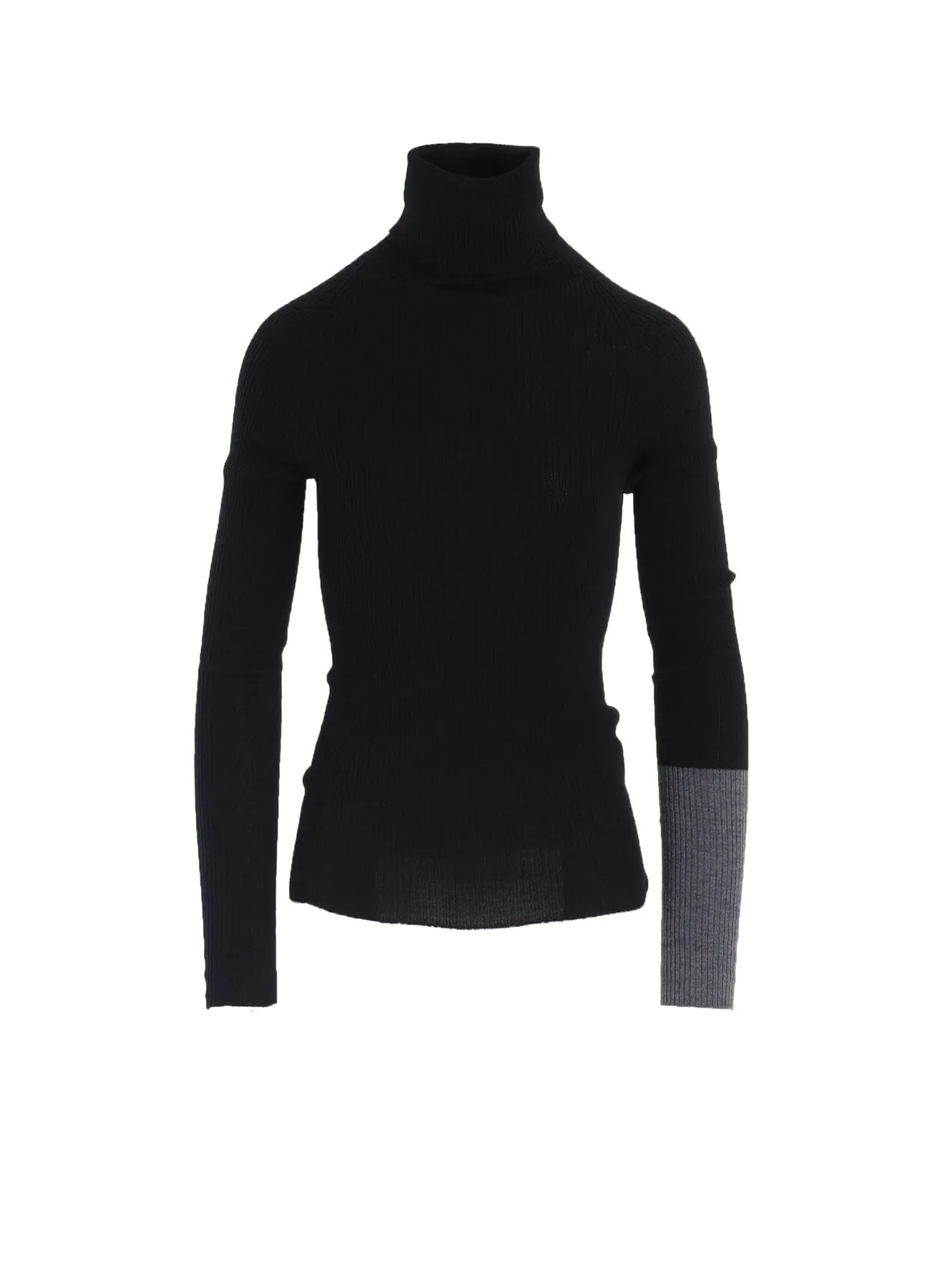 RIB COLOR COMBI HIGH NECK PO sold by Yohji Yamamoto