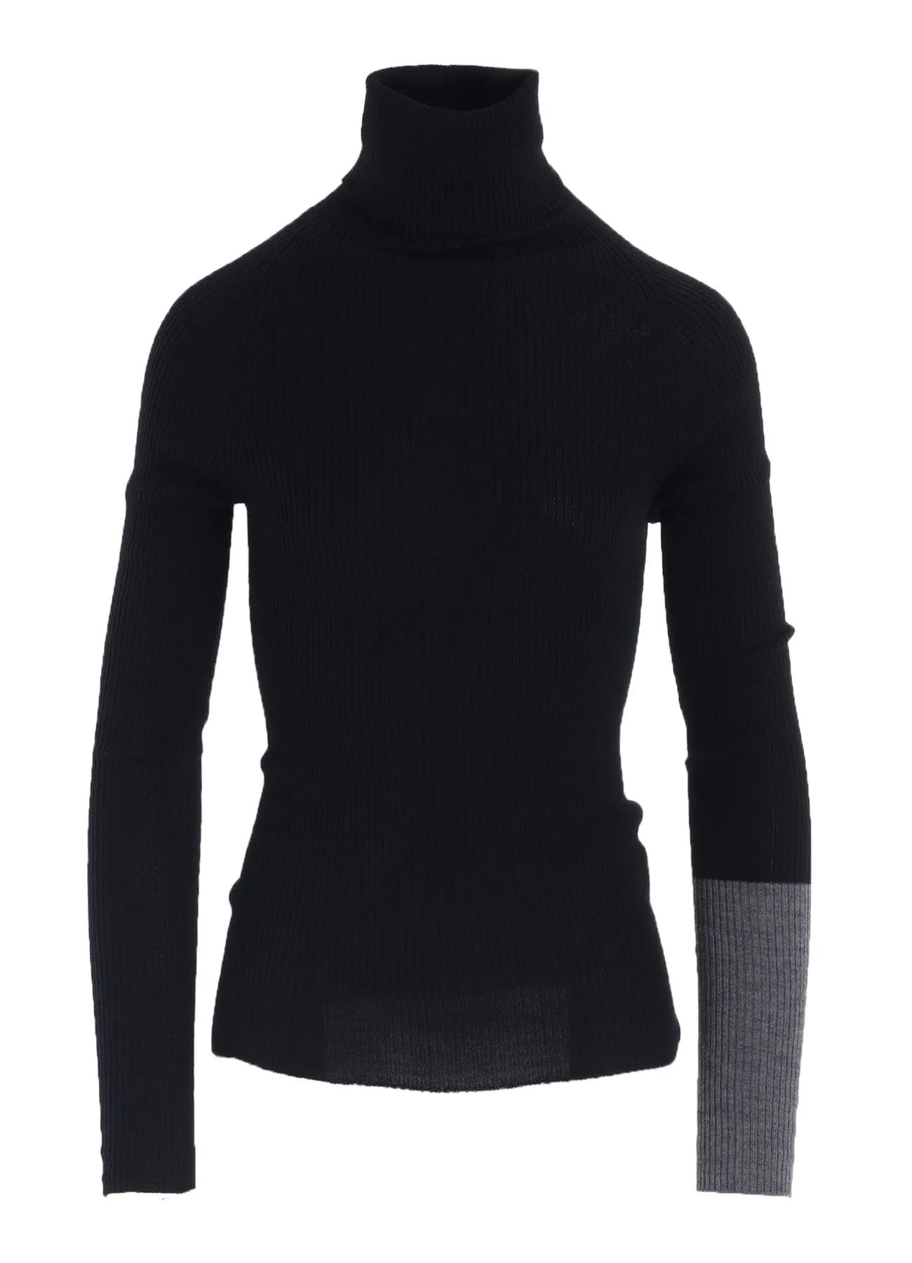 RIB COLOR COMBI HIGH NECK PO sold by Yohji Yamamoto product image thumbnail 2