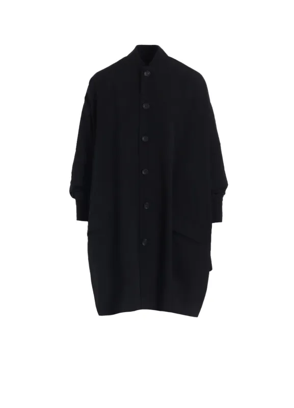 GABARDINE PADDED DRAPE COAT sold by Yohji Yamamoto