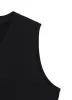 HIGH DENSITY JERSEY POCKET DETAIL VEST sold by Yohji Yamamoto