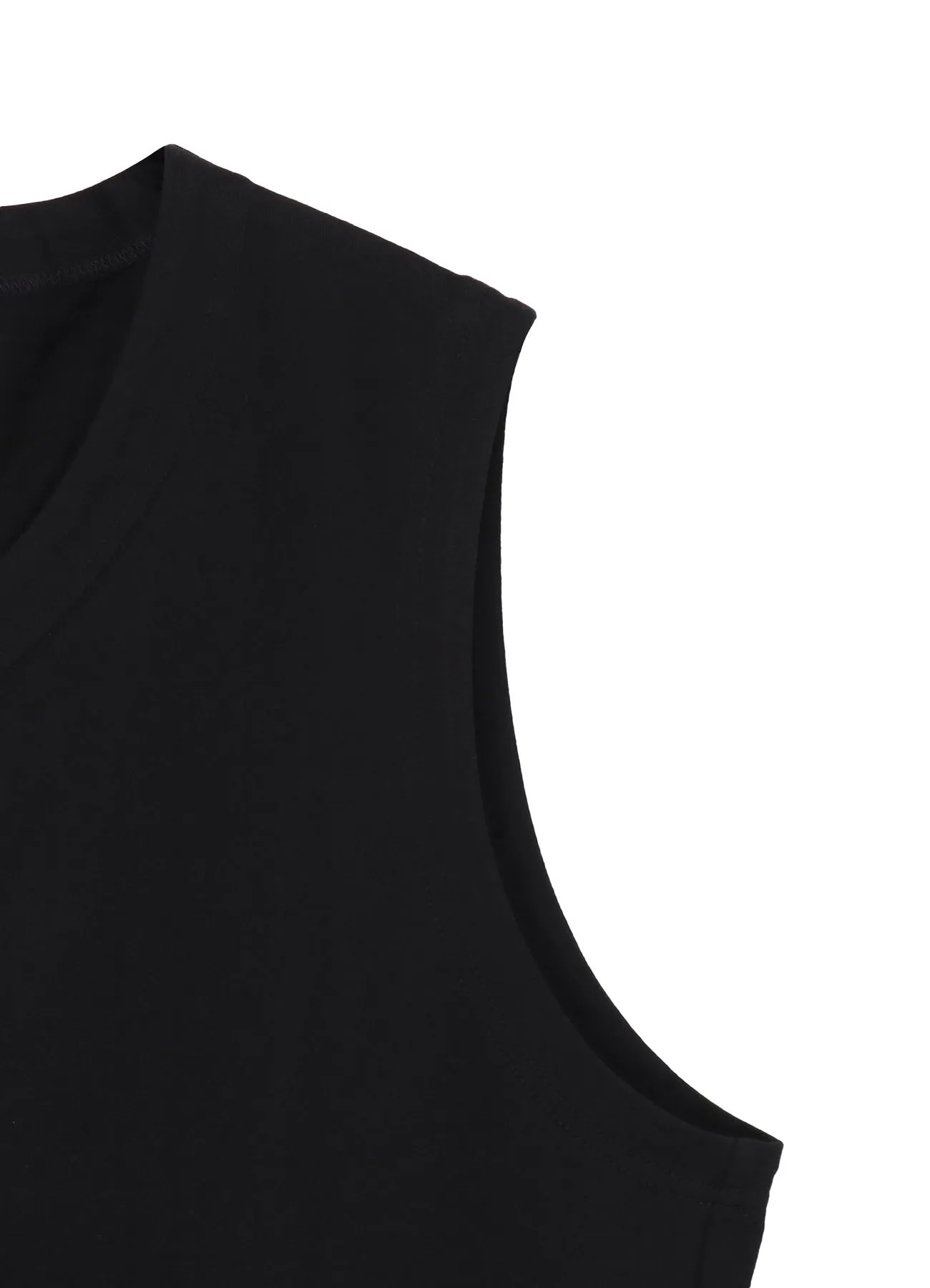 HIGH DENSITY JERSEY POCKET DETAIL VEST sold by Yohji Yamamoto product image thumbnail 5