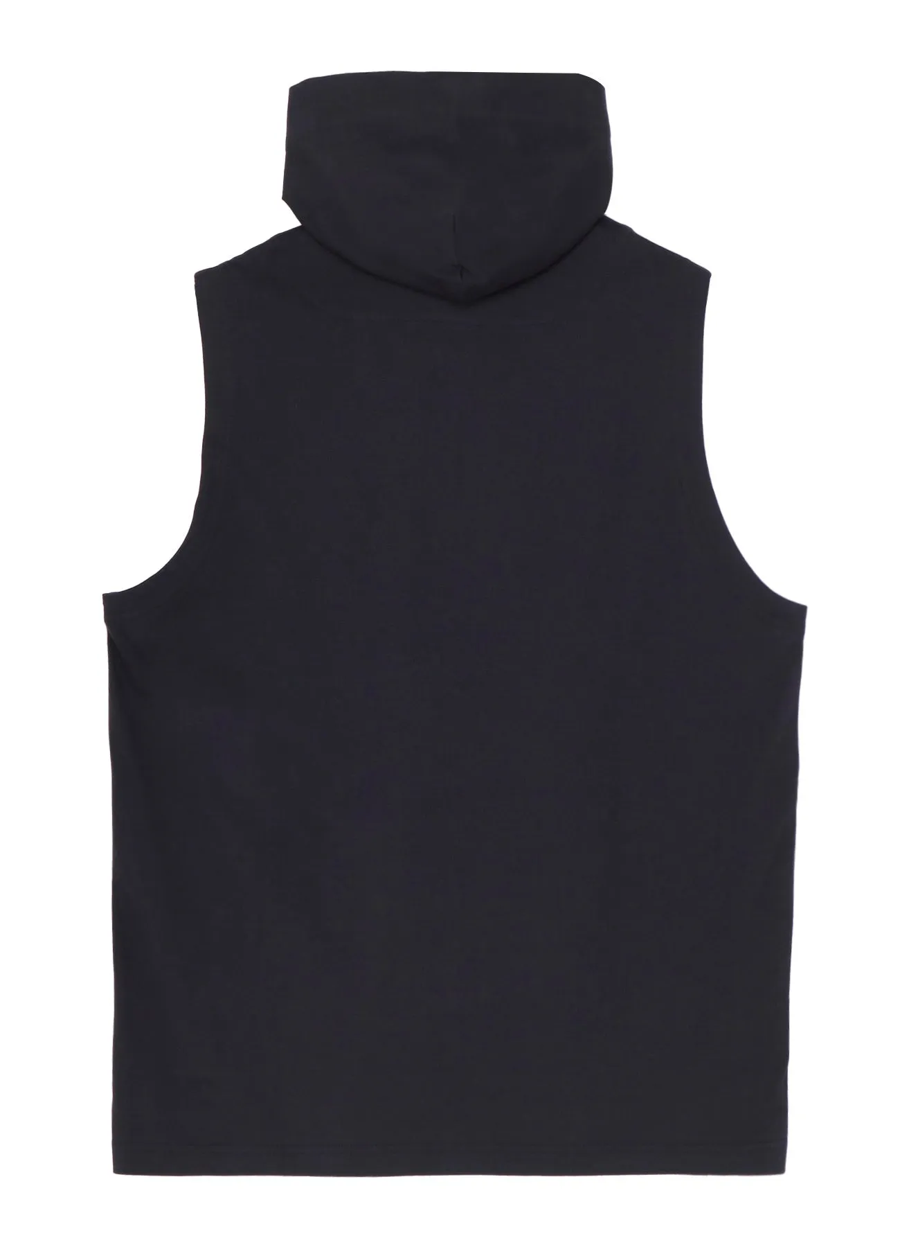 HIGH DENSITY JERSEY HOODED ZIP VEST sold by Yohji Yamamoto product image thumbnail 3