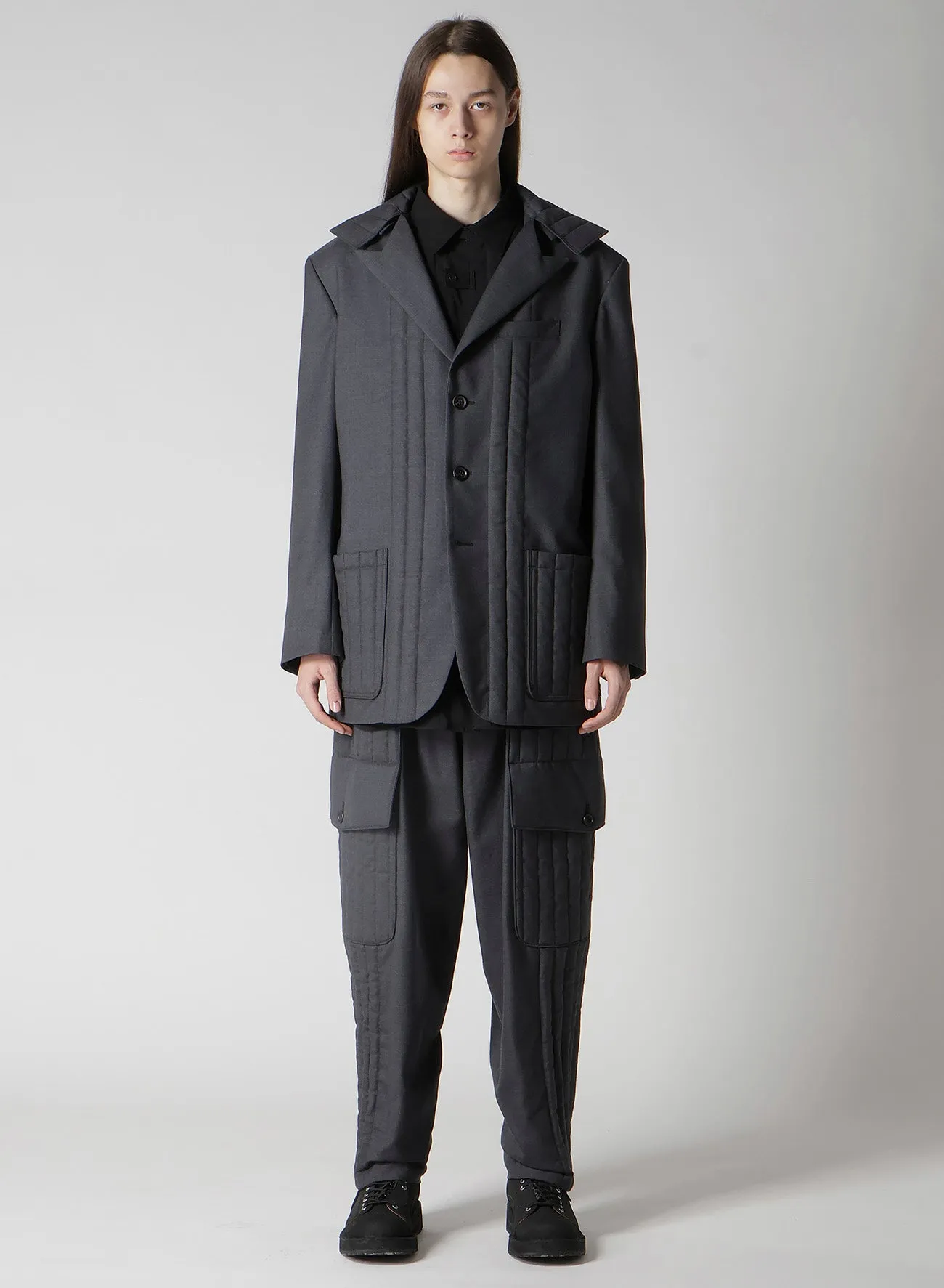 OUT POCKET PADDED PANTS sold by Yohji Yamamoto product image thumbnail 4