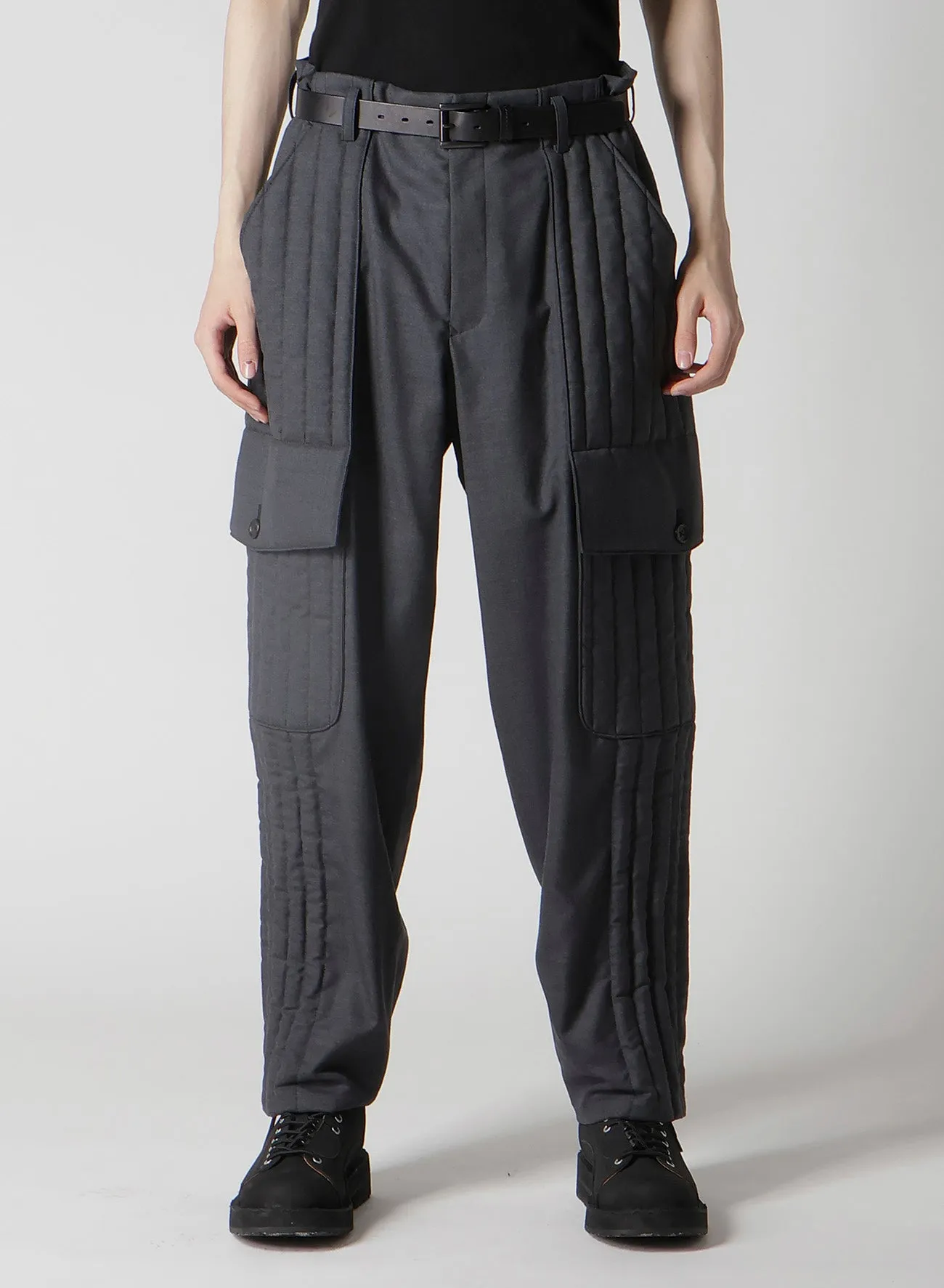 OUT POCKET PADDED PANTS sold by Yohji Yamamoto product image thumbnail 5