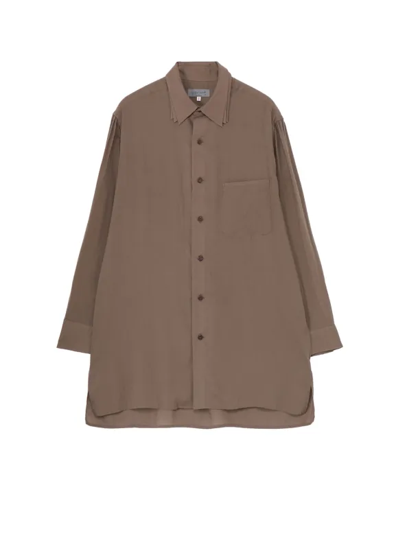 CELLLOSE LAWN 3COLLAR SLEEVE GATHER BLOUSE sold by Yohji Yamamoto