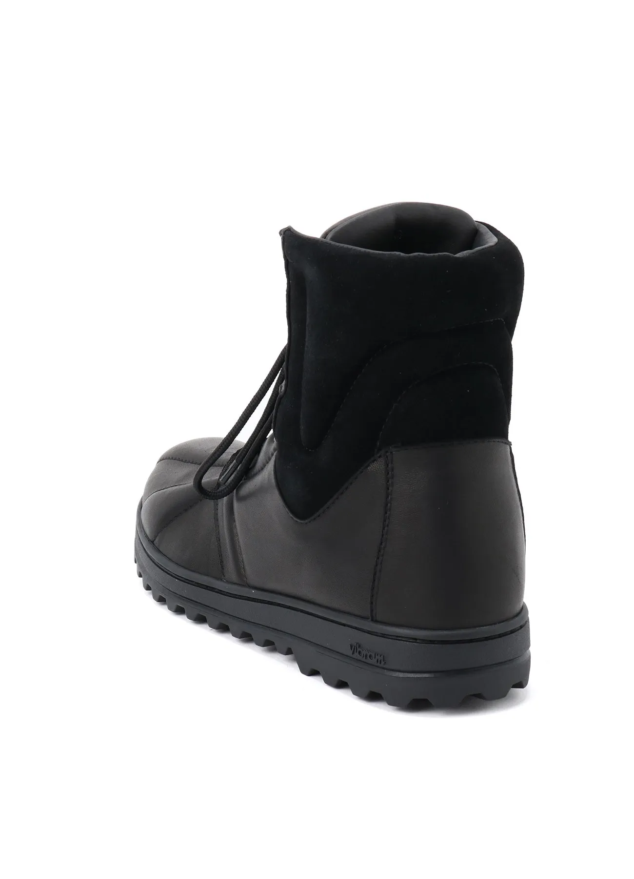 SOFT SHEEP SKIN/VELOUR MILITARY BOOTS sold by Yohji Yamamoto product image thumbnail 4