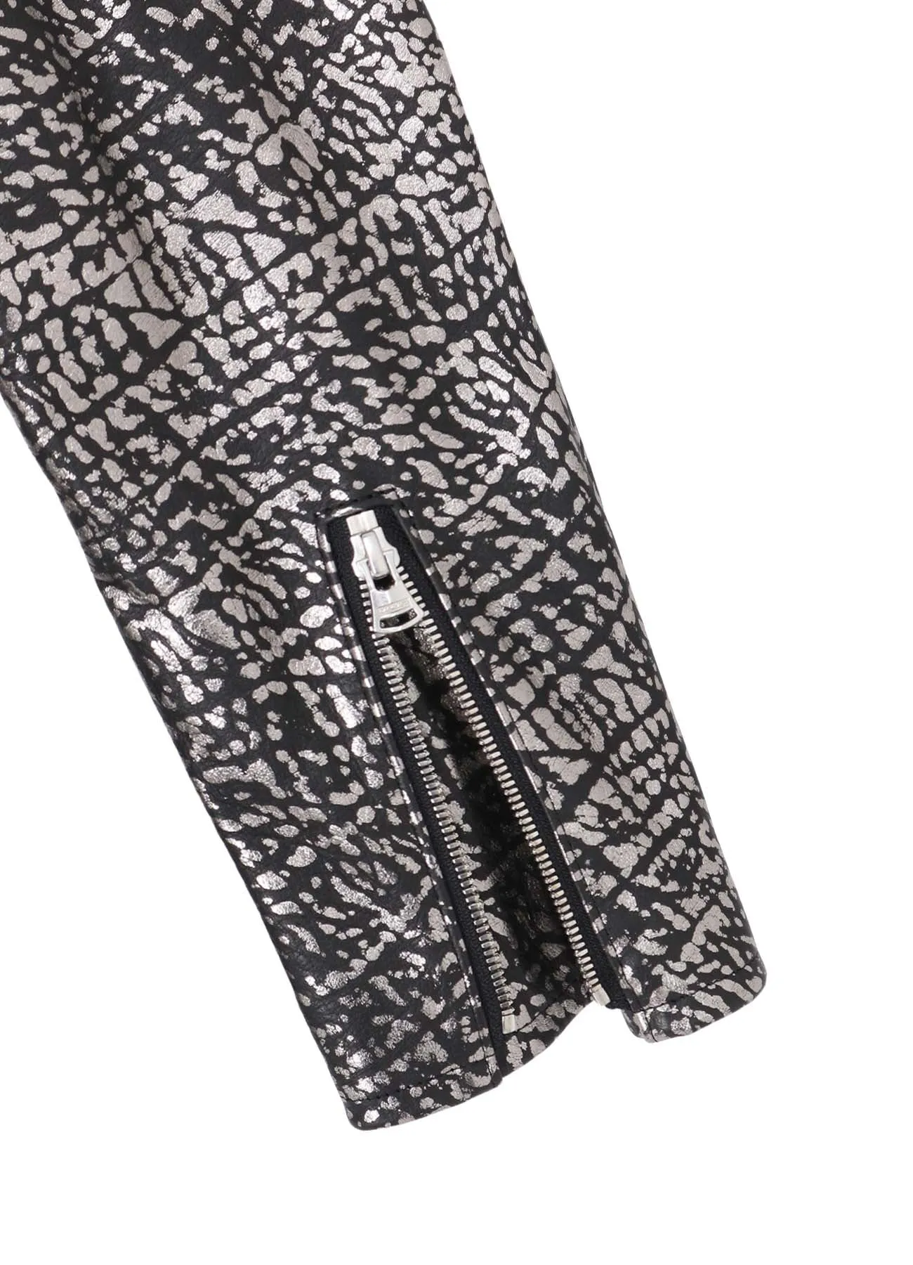 SILVER FOIL SHEEP SKIN DOUBLE RIDERS sold by Yohji Yamamoto product image thumbnail 5