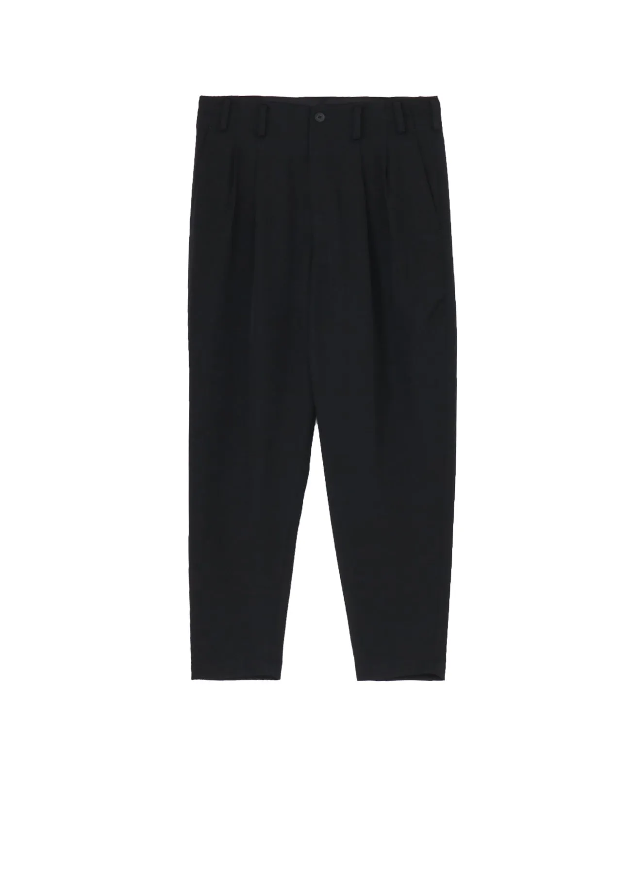WOOL GABARDINE 2TUCKS PANTS sold by Yohji Yamamoto