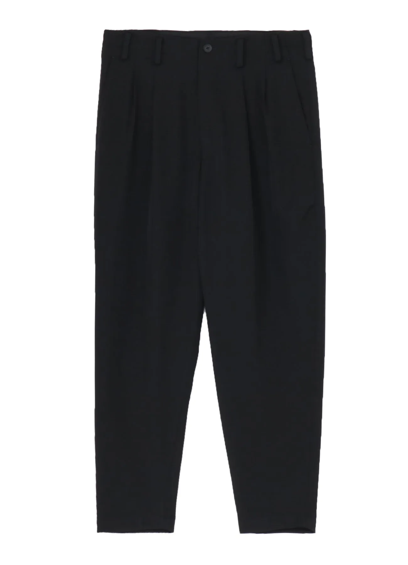WOOL GABARDINE 2TUCKS PANTS sold by Yohji Yamamoto product image thumbnail 2