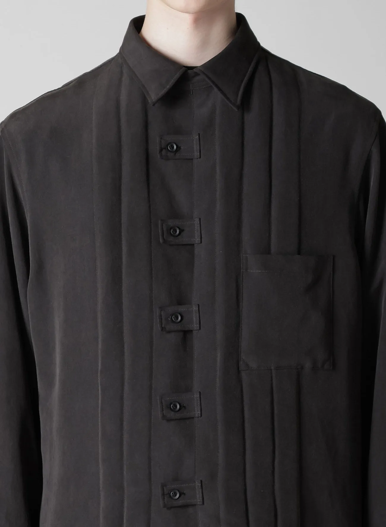 32M WEATHER TAB PADDED BLOUSE sold by Yohji Yamamoto product image thumbnail 3