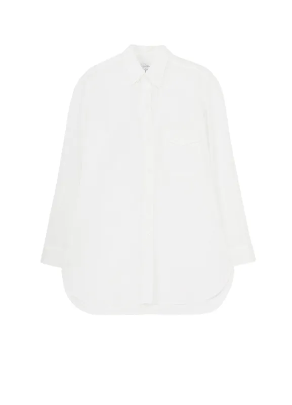 100/2 BROAD TRIPLE COLLAR BLOUSE sold by Yohji Yamamoto