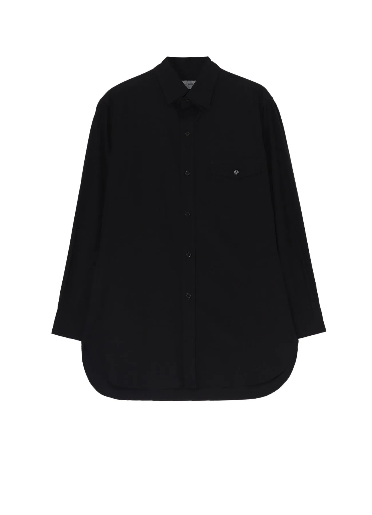 100/2 BROAD TRIPLE COLLAR BLOUSE sold by Yohji Yamamoto