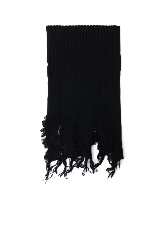 CRUSHED RIB NECKWARMER sold by Yohji Yamamoto