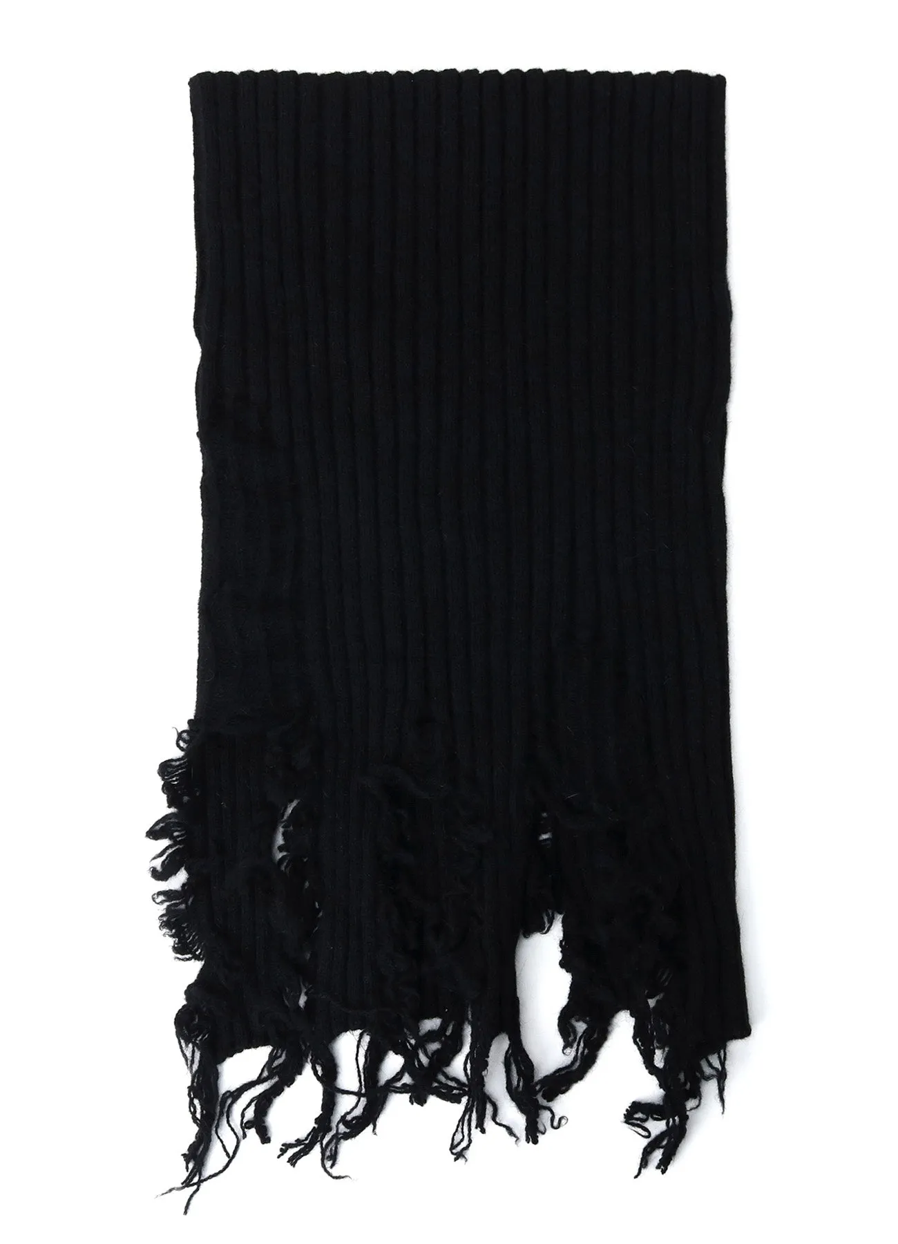 CRUSHED RIB NECKWARMER sold by Yohji Yamamoto product image thumbnail 2