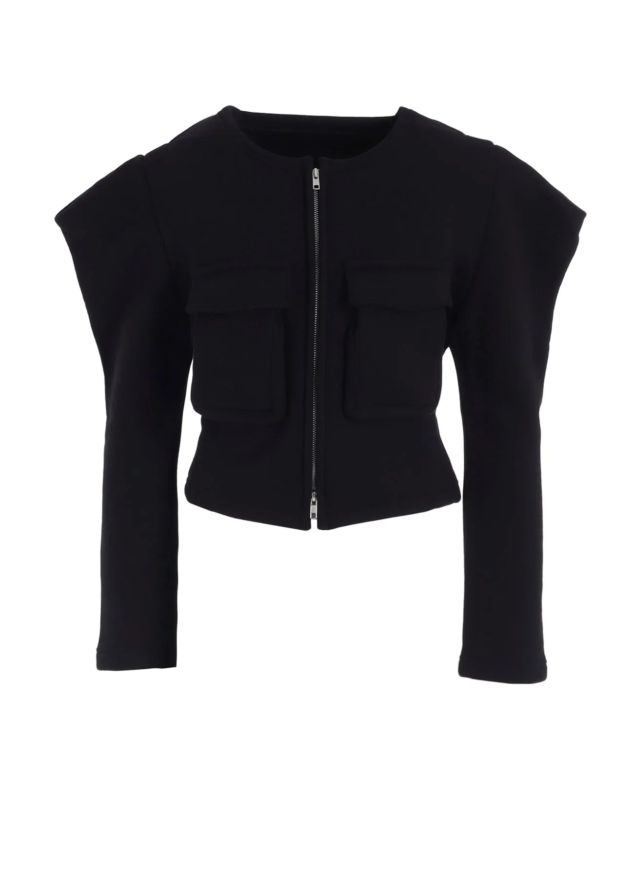 COTTON TIGHT FLEECE LINING SLEEVE PUFF JACKET sold by Yohji Yamamoto