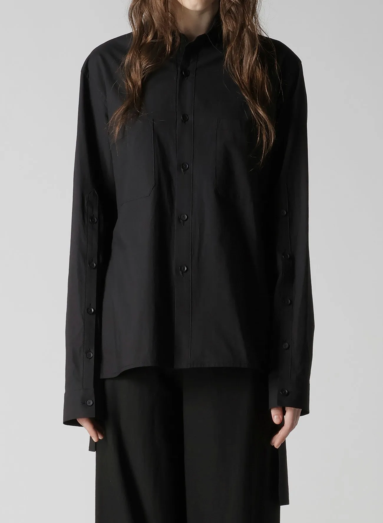 TYPEWRITER BACK SLIT SHIRT sold by Yohji Yamamoto product image thumbnail 4