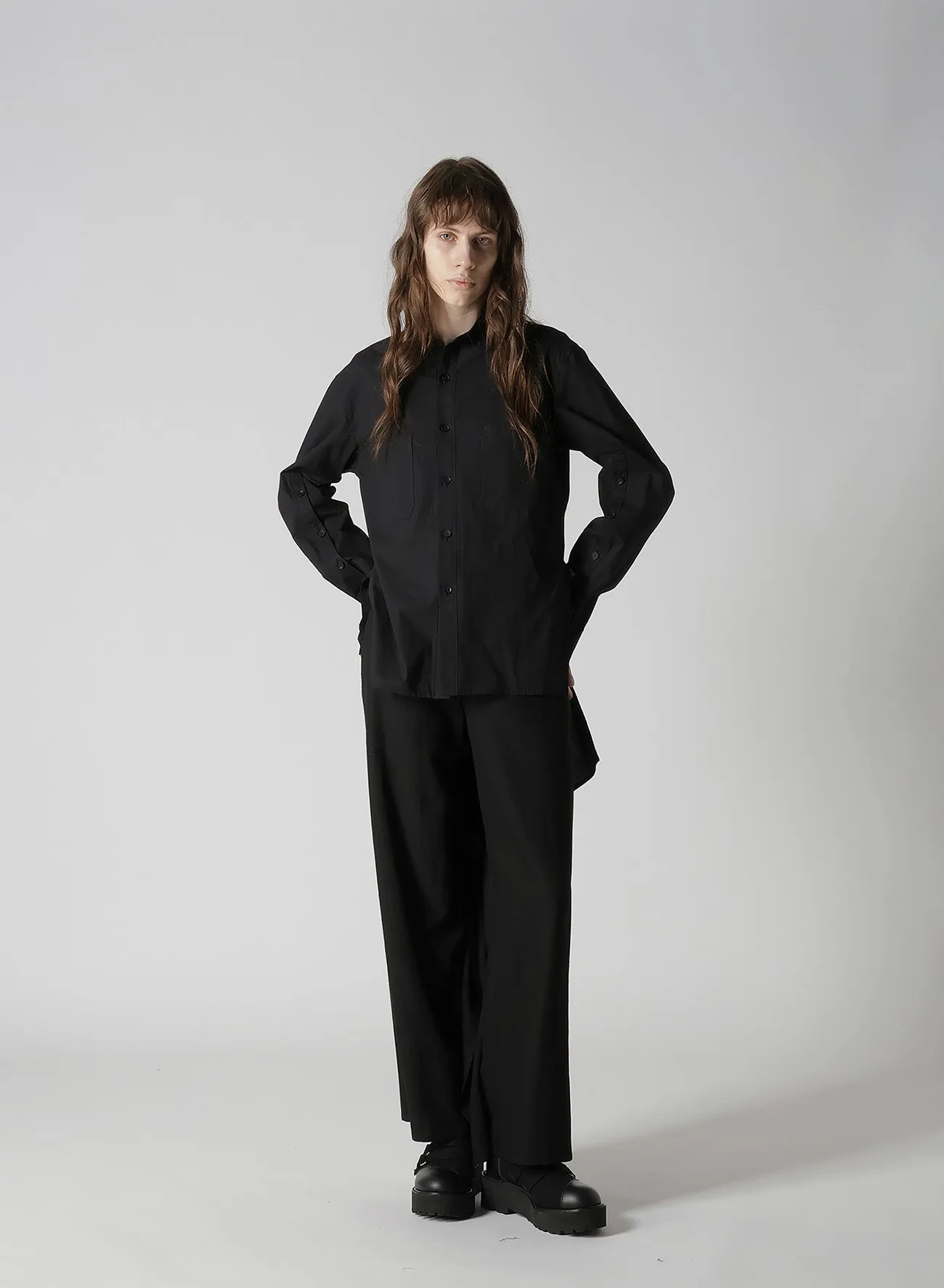 TYPEWRITER BACK SLIT SHIRT sold by Yohji Yamamoto product image thumbnail 5