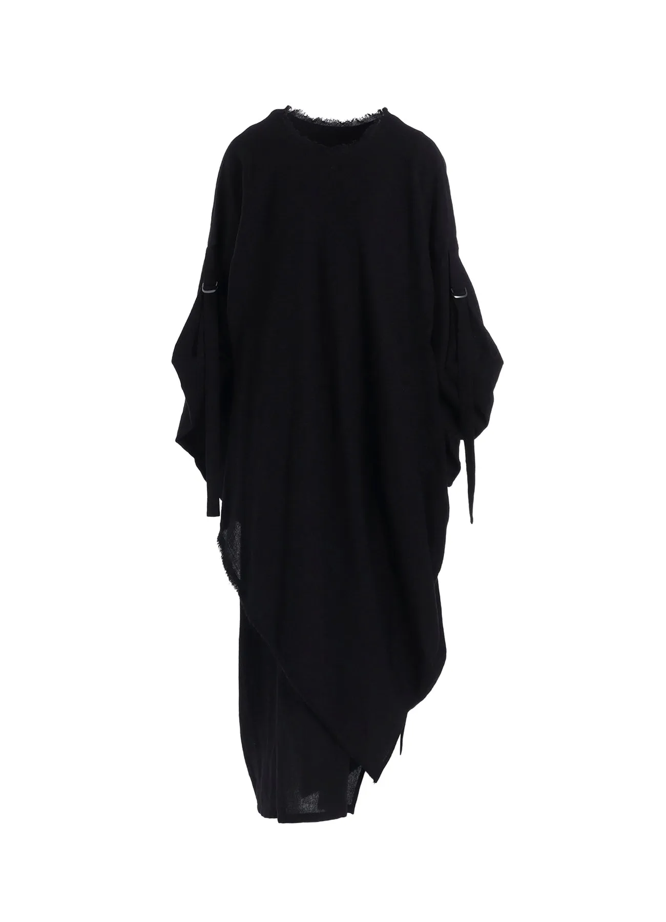 WOOL VIYELLA LAYERED DRESS sold by Yohji Yamamoto