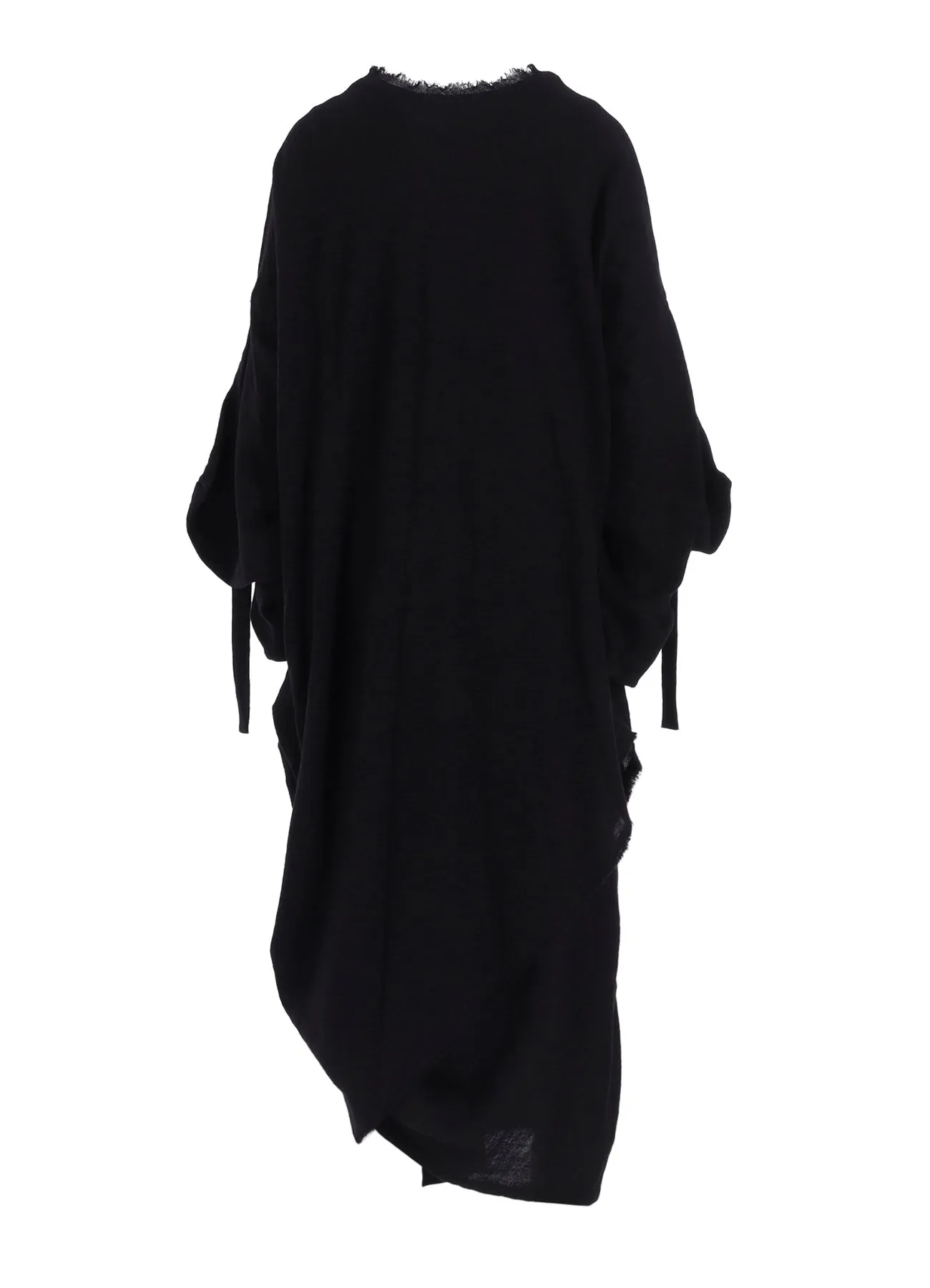 WOOL VIYELLA LAYERED DRESS sold by Yohji Yamamoto product image thumbnail 3