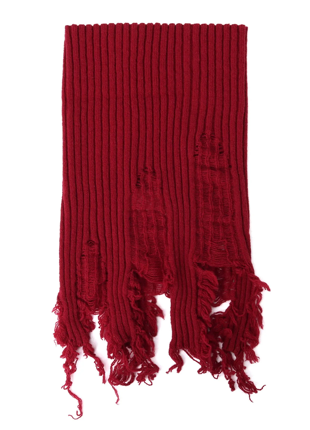 CRUSHED RIB NECKWARMER sold by Yohji Yamamoto product image thumbnail 2