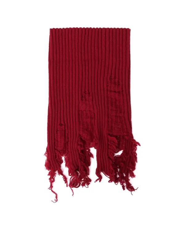 CRUSHED RIB NECKWARMER sold by Yohji Yamamoto