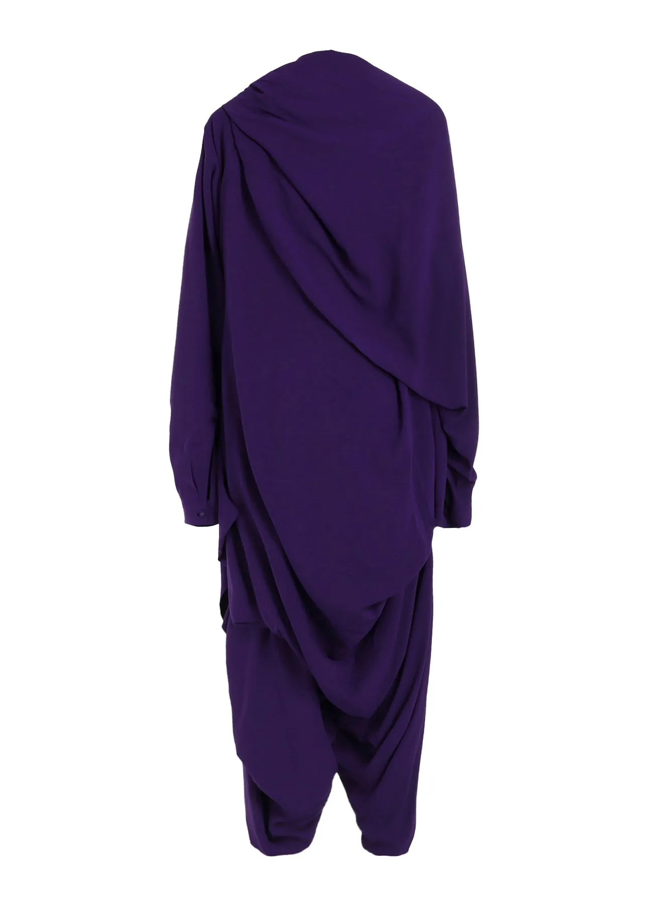 RAYON LAWN DRAPED OVERALL sold by Yohji Yamamoto product image thumbnail 3