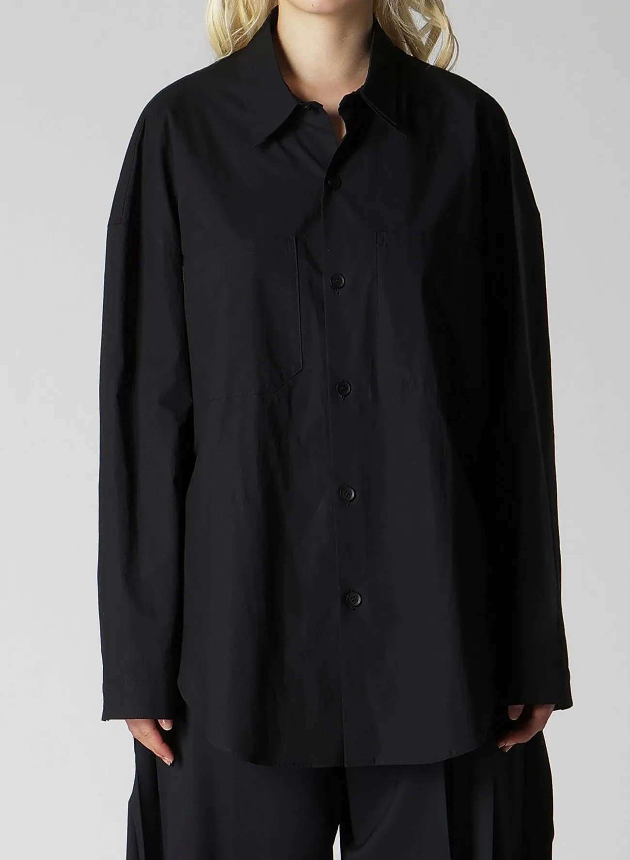 TYPEWRITER DOUBLE COLLAR SHIRT sold by Yohji Yamamoto product image thumbnail 4