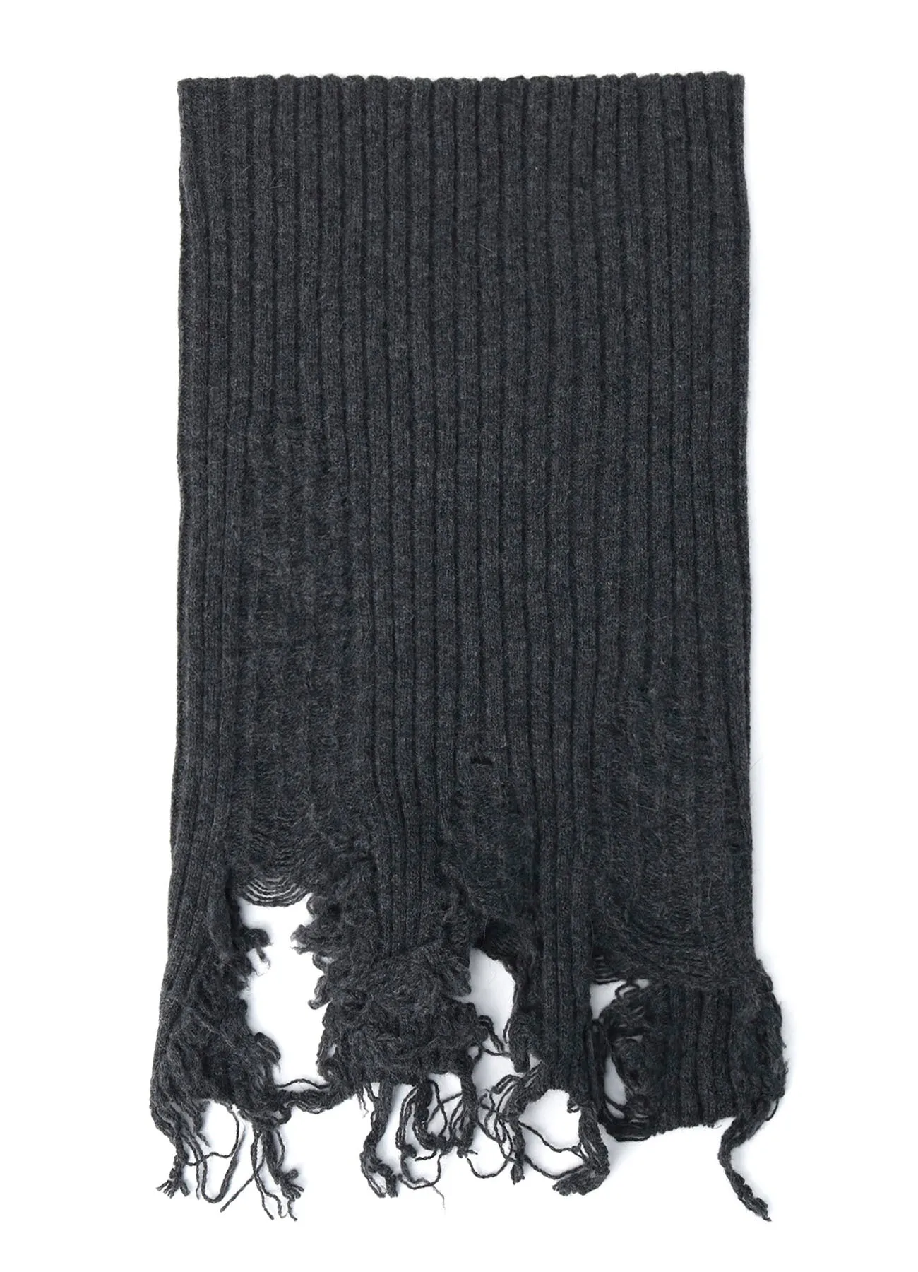 CRUSHED RIB NECKWARMER sold by Yohji Yamamoto product image thumbnail 2
